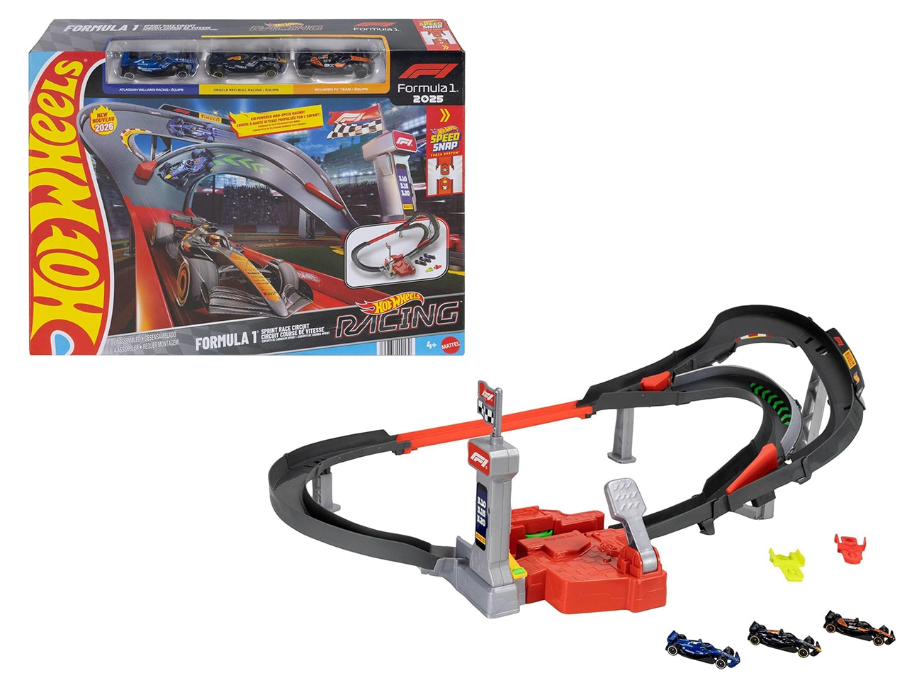 Hot wheels racing circuito super sprint formula 1