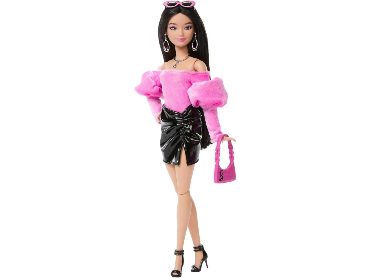 Barbie fashionista deluxe style asiatica vestito bicolor