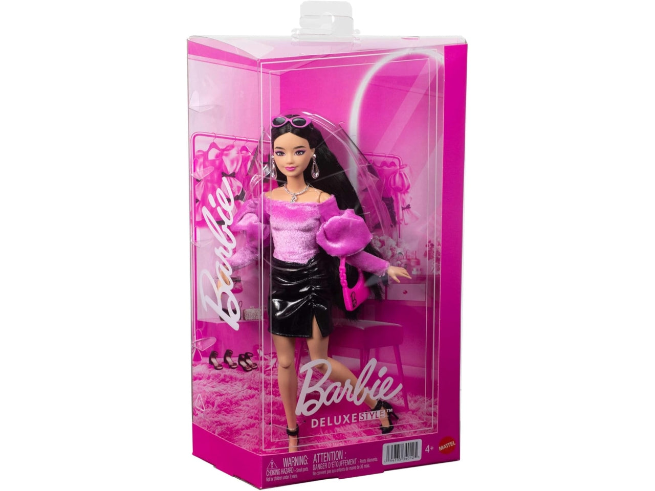 Barbie fashionista deluxe style asiatica vestito bicolor