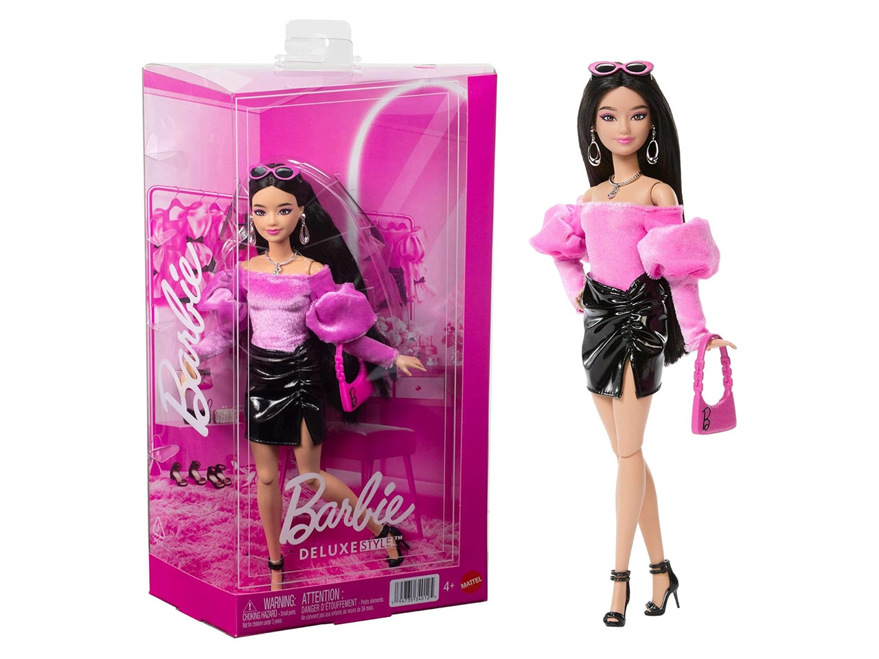 Barbie fashionista deluxe style asiatica vestito bicolor