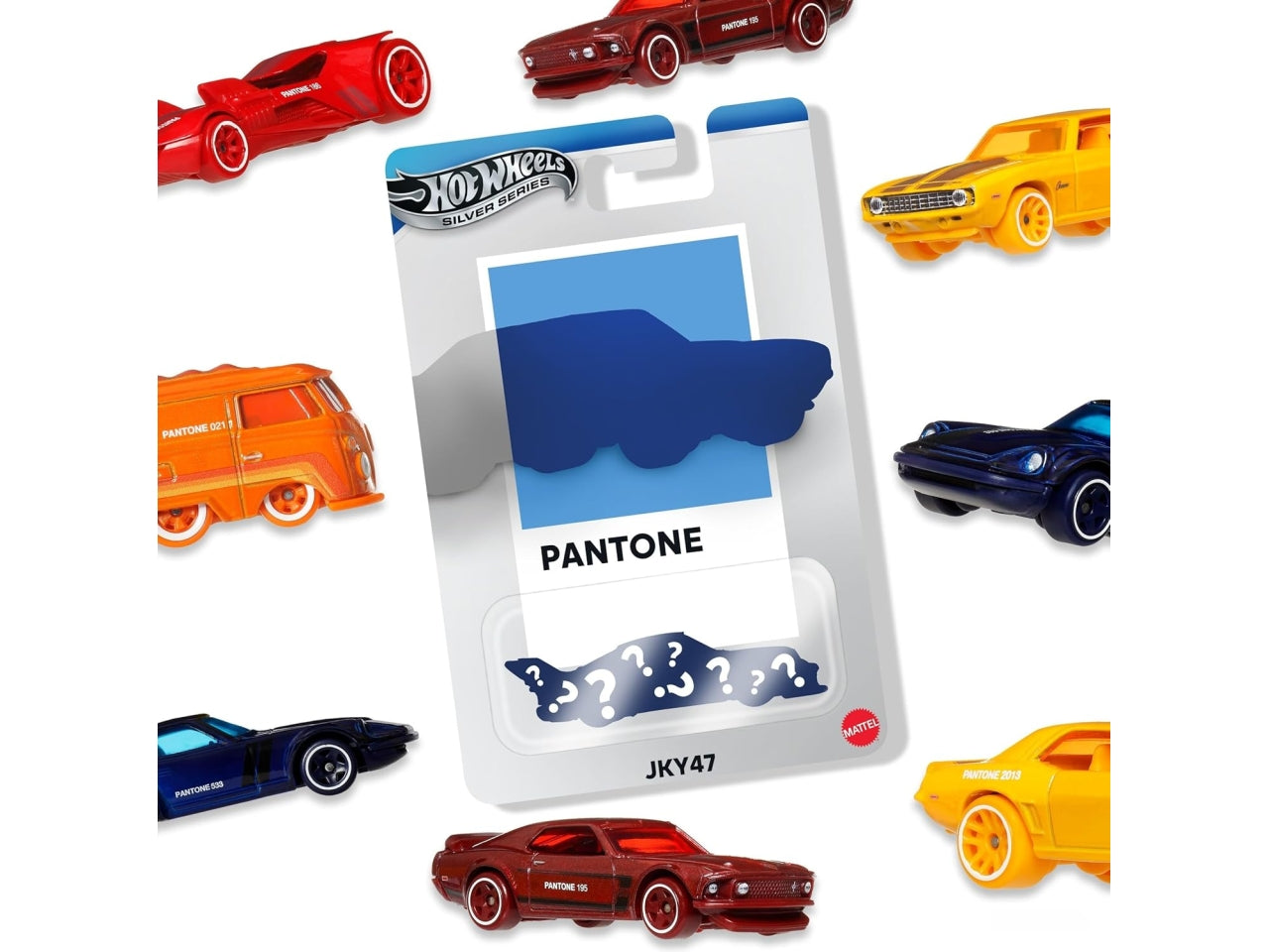 Hot wheels silver series modelli assortimenti pantone