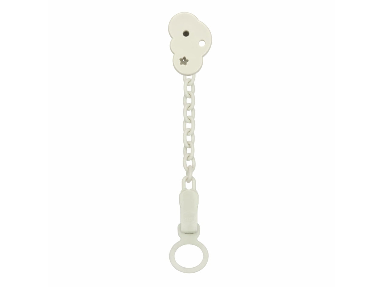 Clip adattabile con catenella nuvola