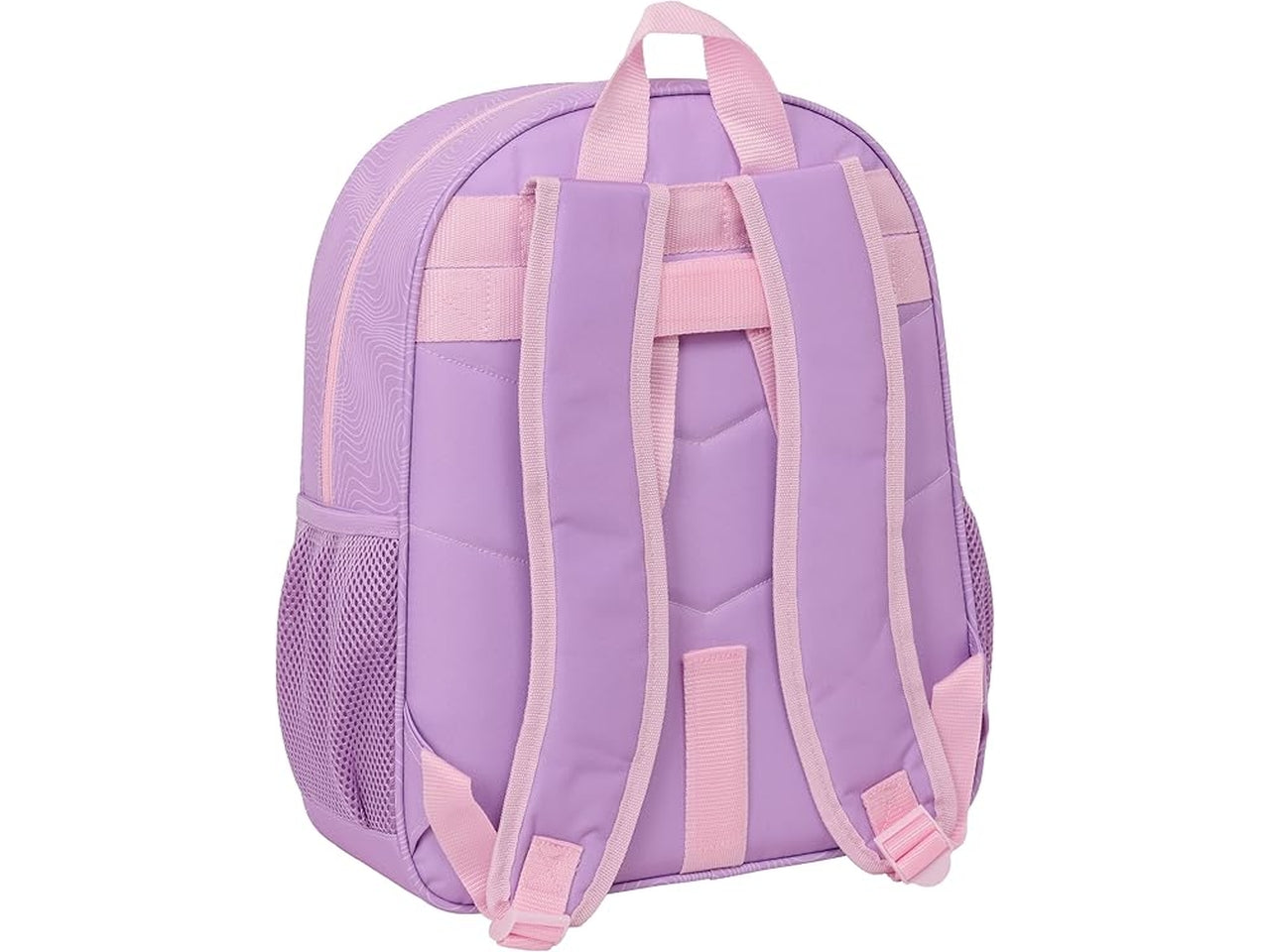 Zaino junior K-Pop Demon Hunter Iconic 32x38x12cm rosa, adattabile a carrello trolley