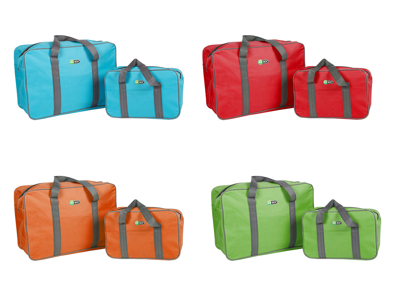 Set 2 borse termiche Jumper 6+24lt 4 assortite