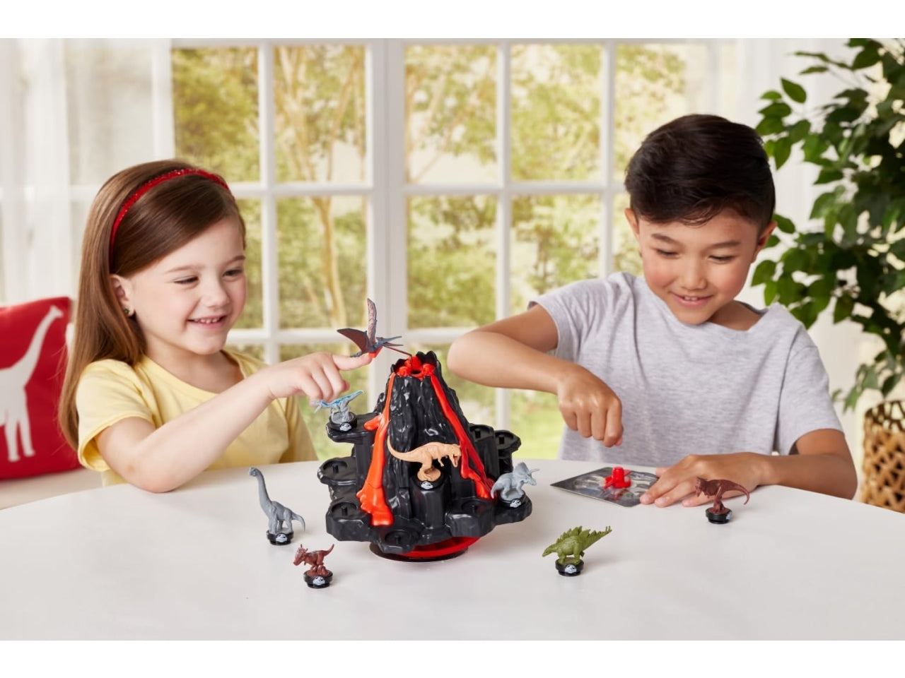 Jurassic world shaky volcano games