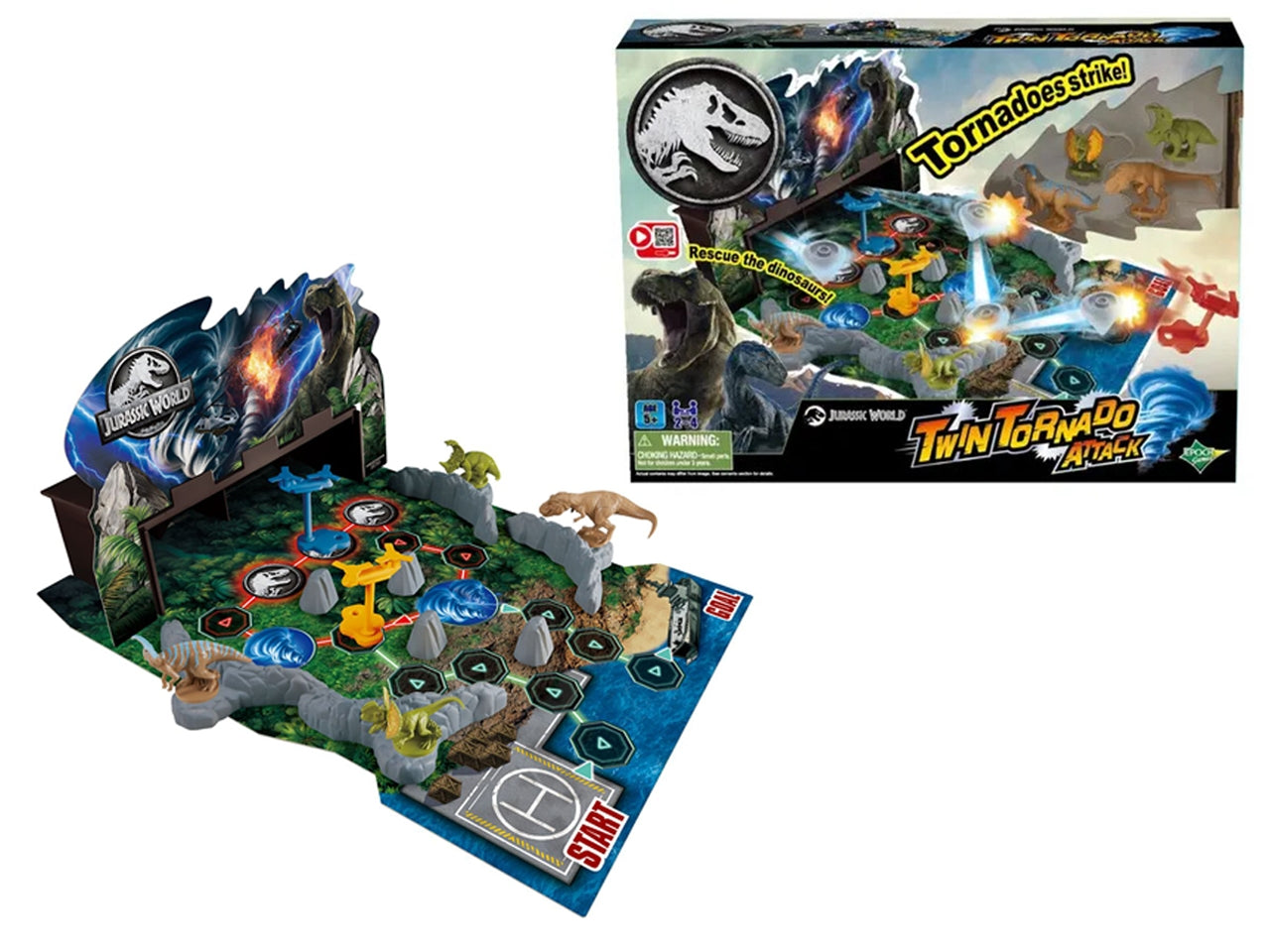 Jurassic world twin tomado att. games