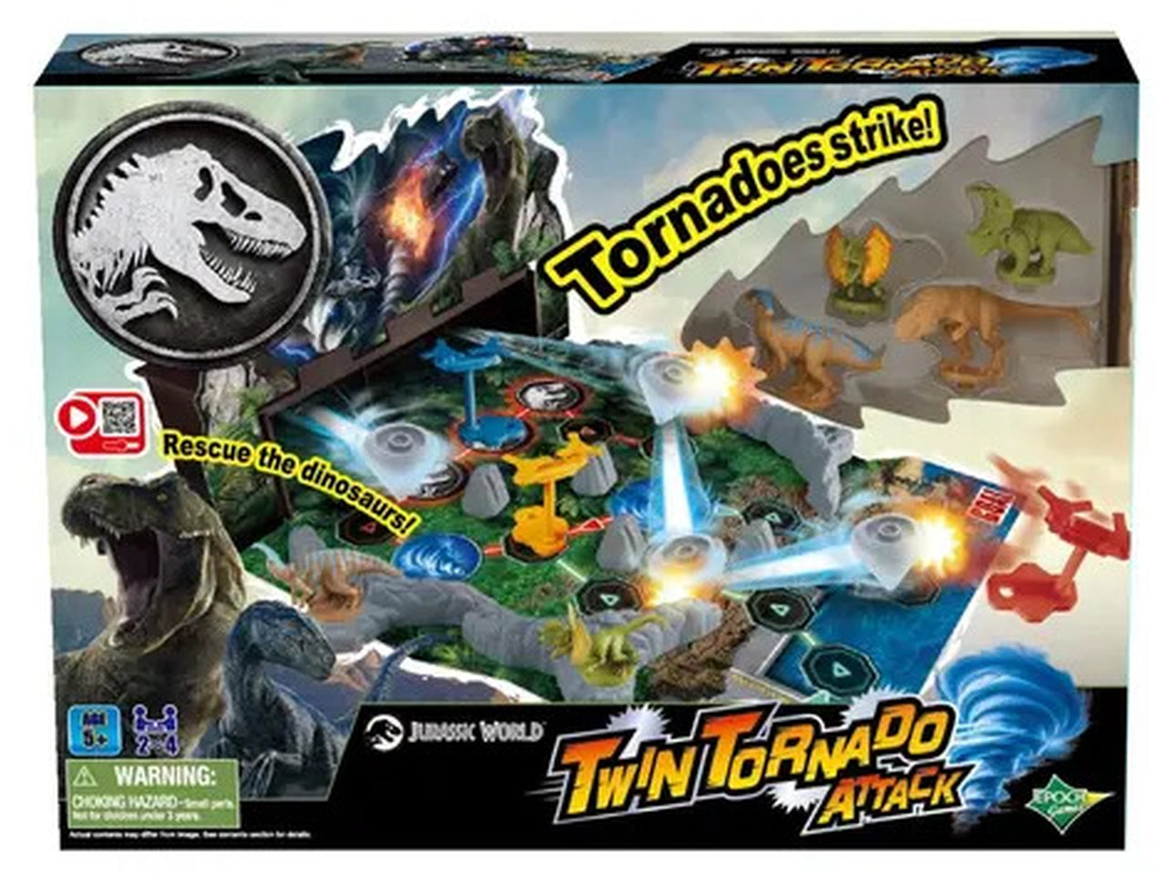 Jurassic world twin tomado att. games