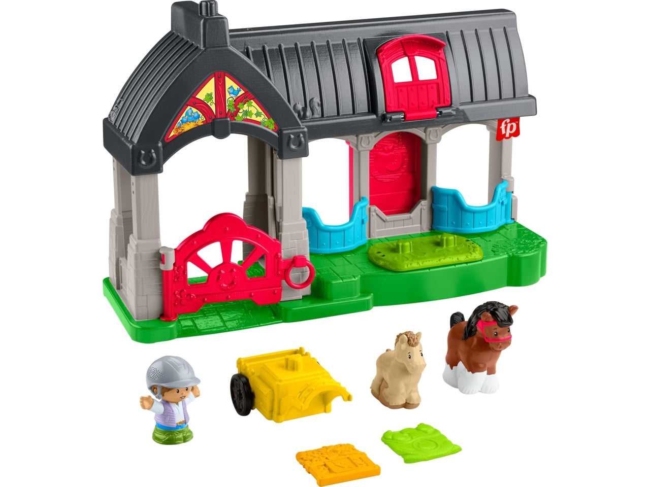 Fisher-Price Little People maneggio dei cavalli