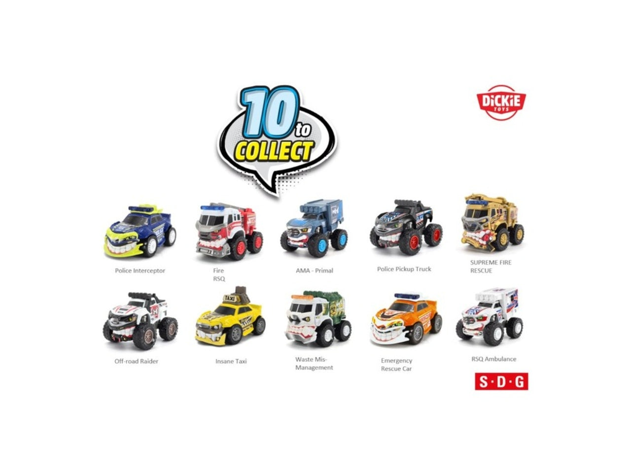 Motor Mutants  uova in 10 assortimenti