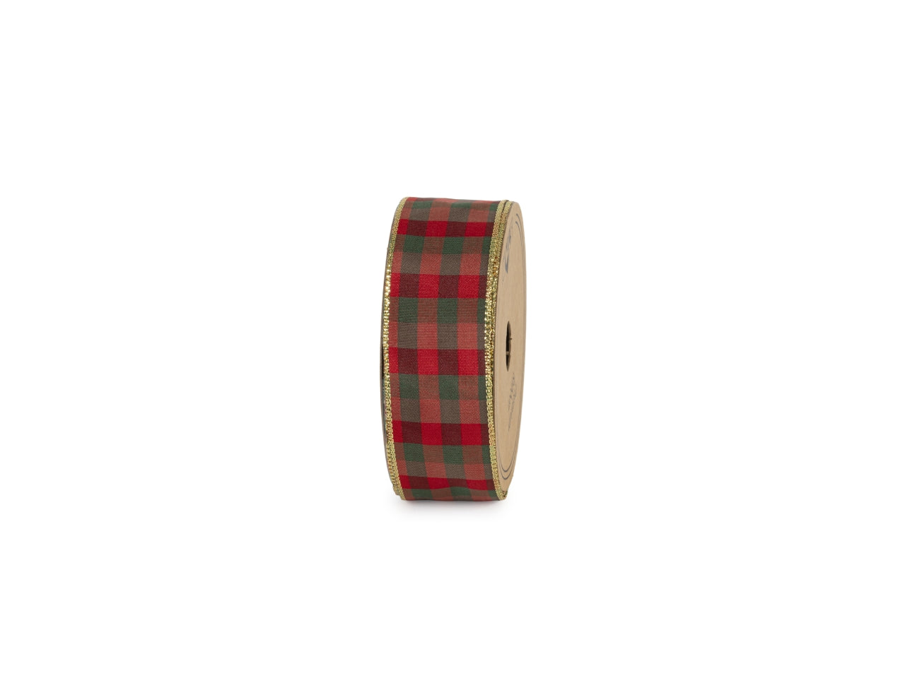 Nastro Quentin 4cmx20mt scozzese rosso/verde