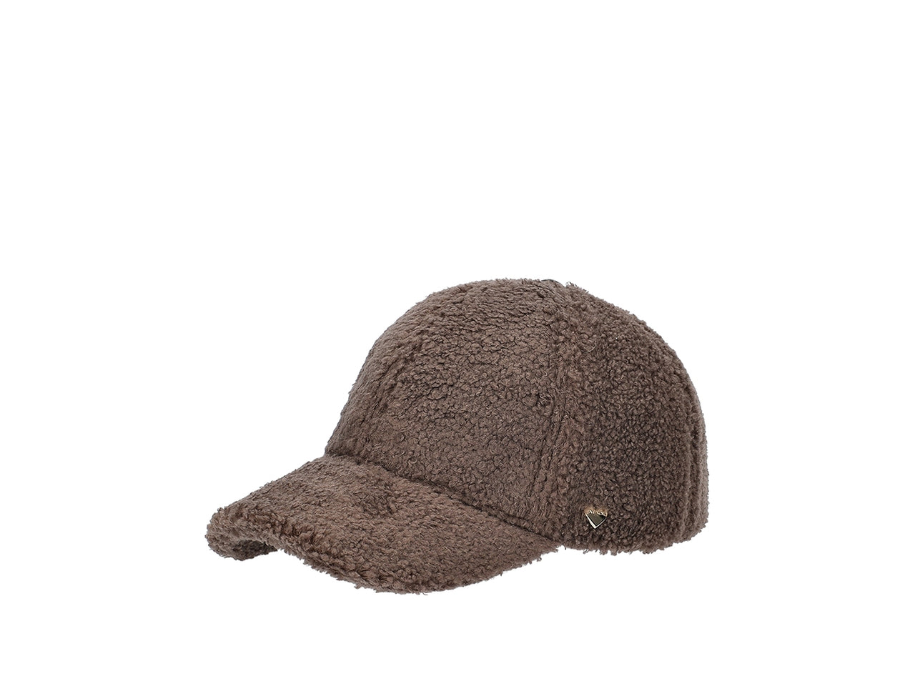 Cappello con visiera Teddy, taglia unica marrone
