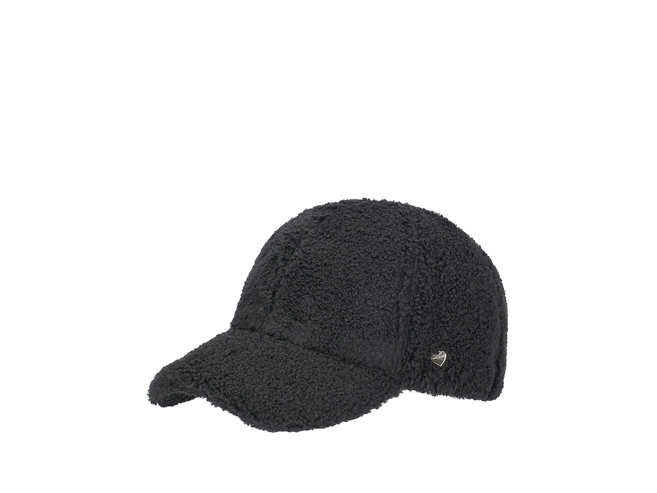 Cappello con visiera Teddy, taglia unica nero