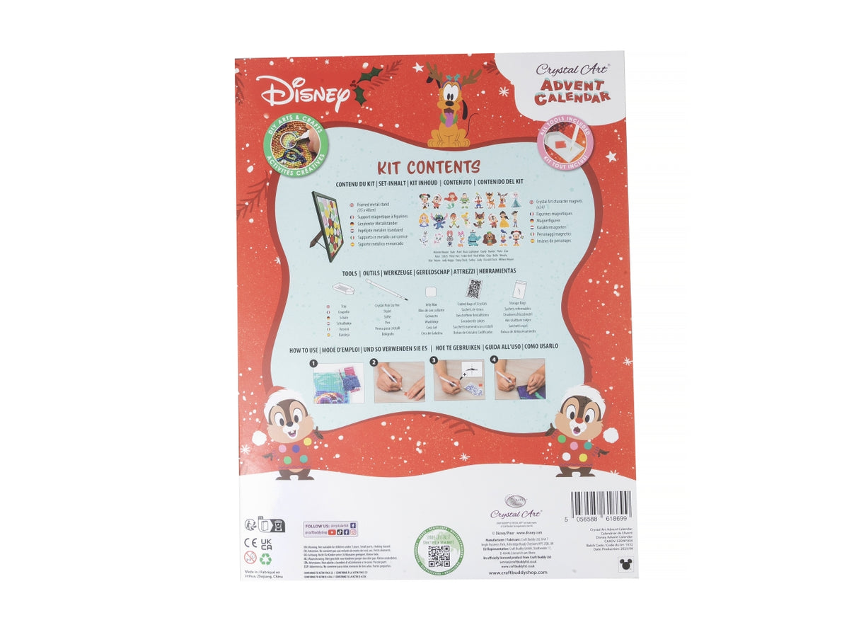 Disney crystal art advent calendar