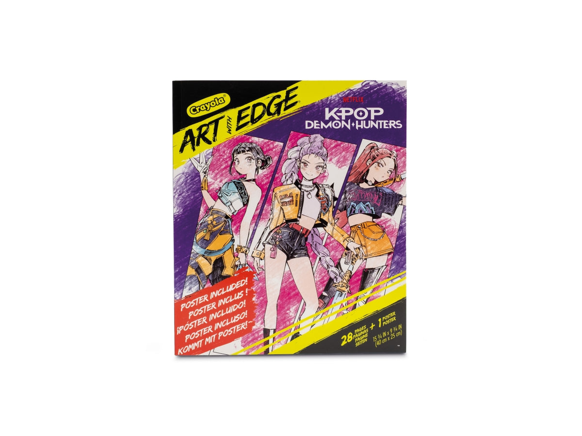 Album art with edge k-pop demon hunters