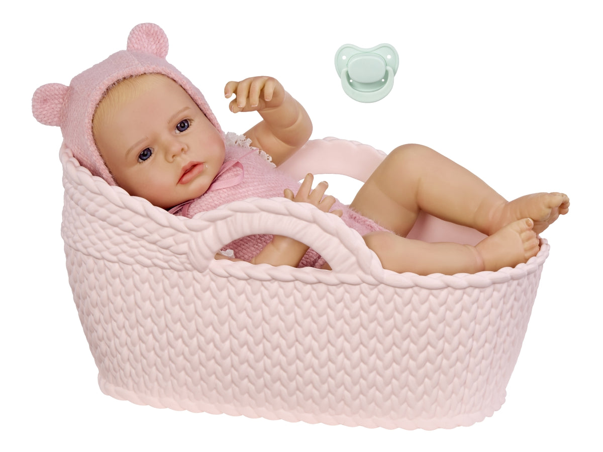 Baby born neoborn girl fair/open