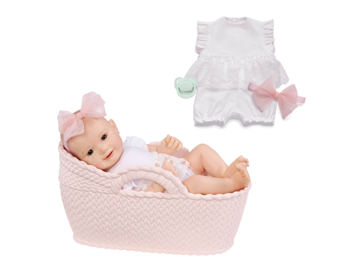 Baby born neoborn girl light/open