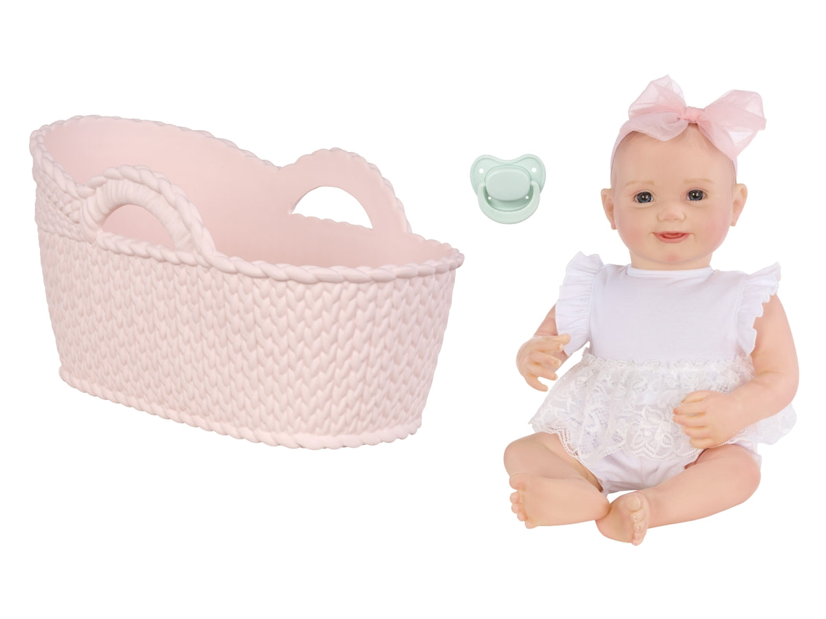 Baby born neoborn girl light/open