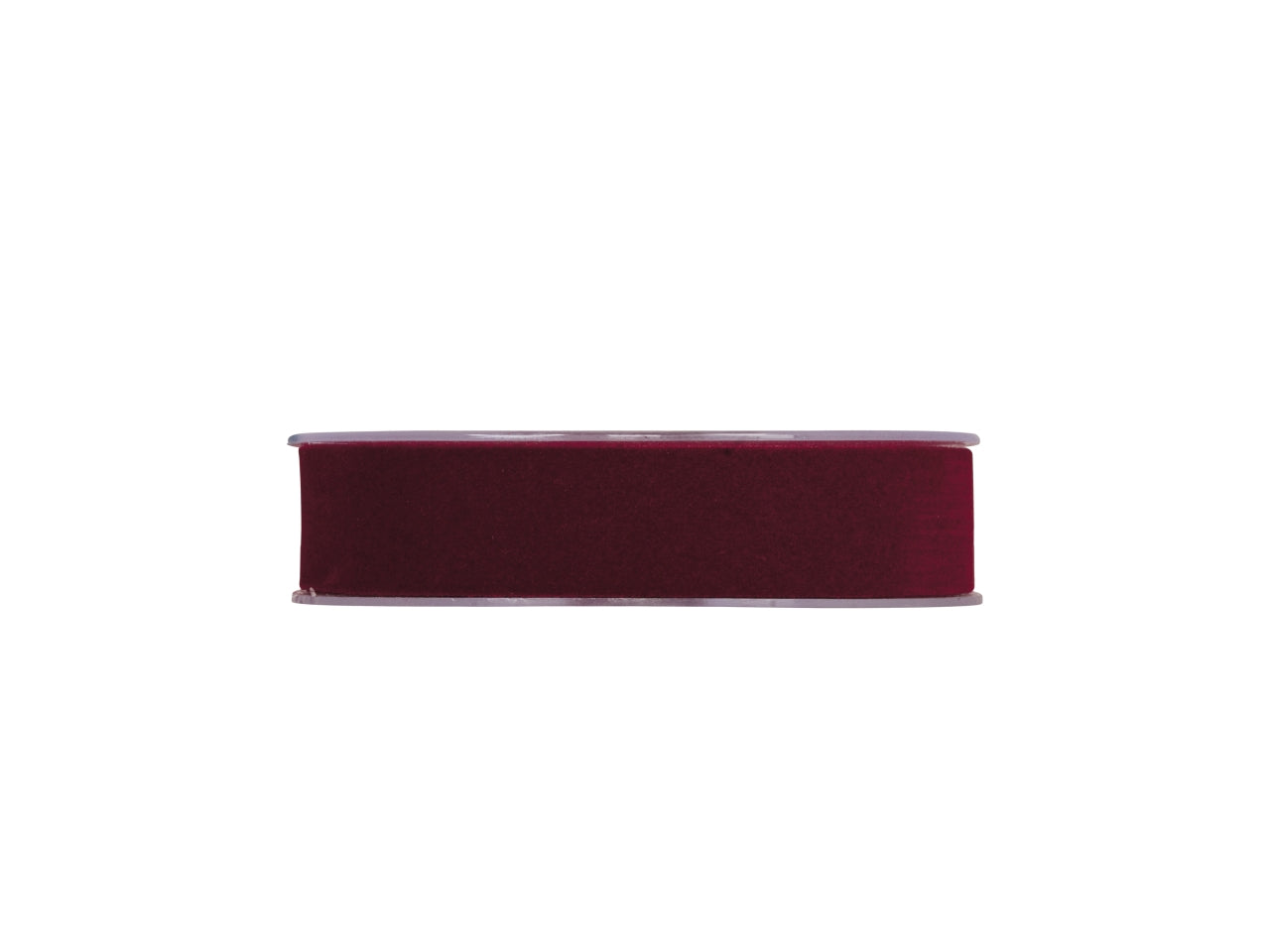 Nastro velluto 2,5x15mt bordeaux