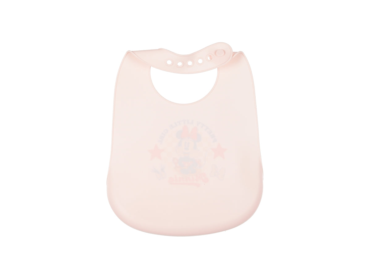 Minnie bavette 30x23cm silicone