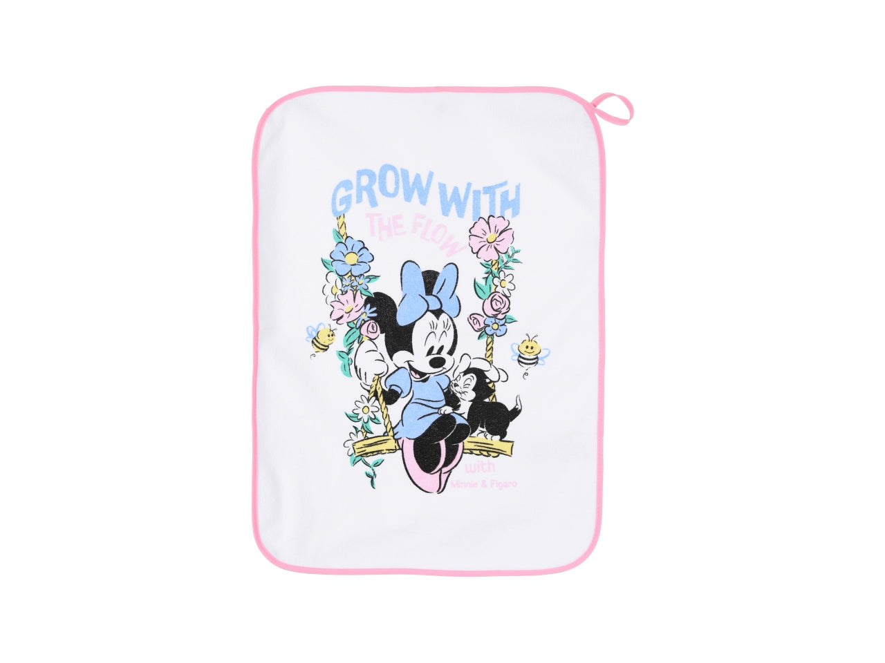 Minnie set 3pz bavaglino+nappe+sacca