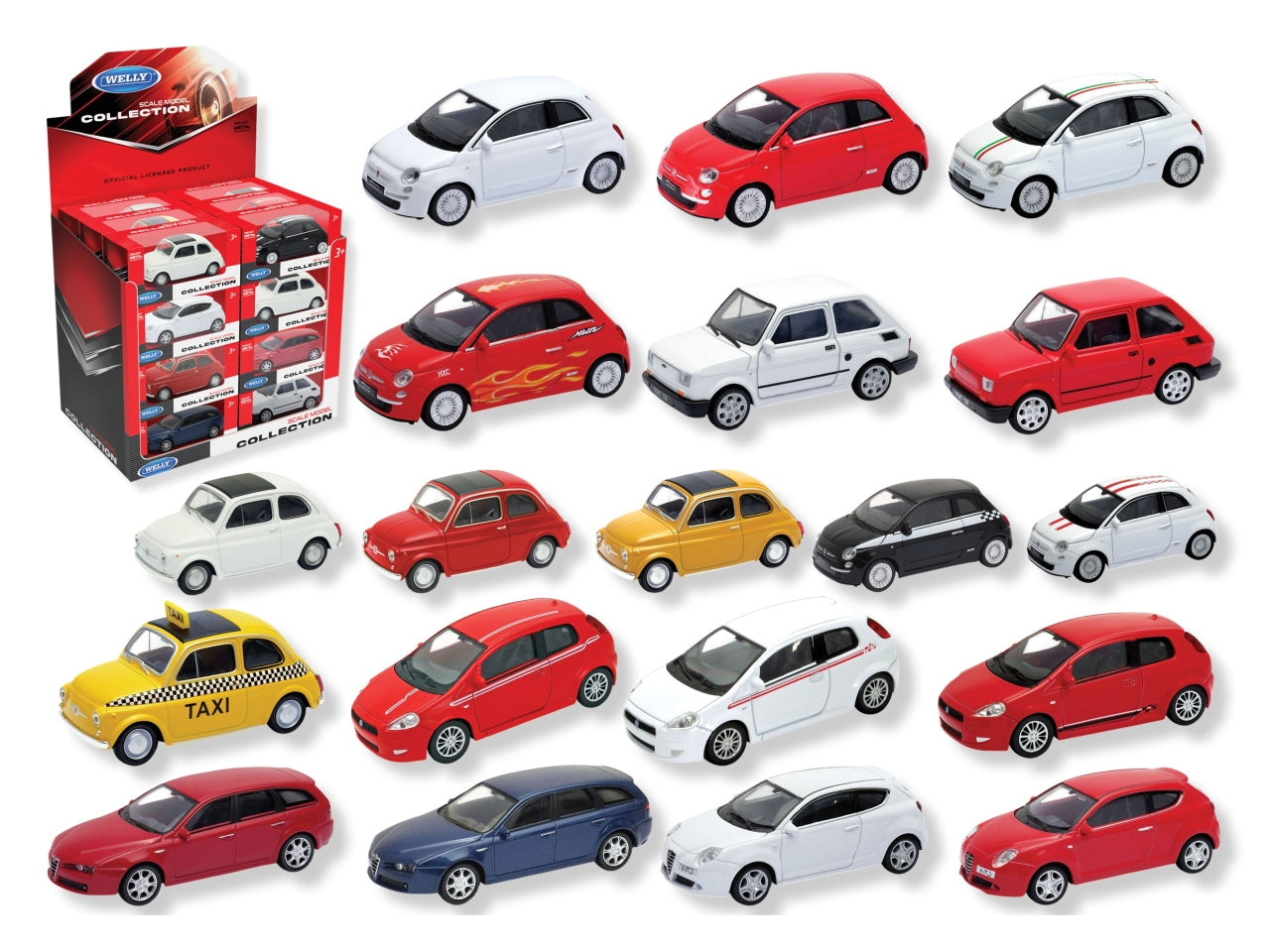 Auto italiane 13 assortimenti scala 1:43
