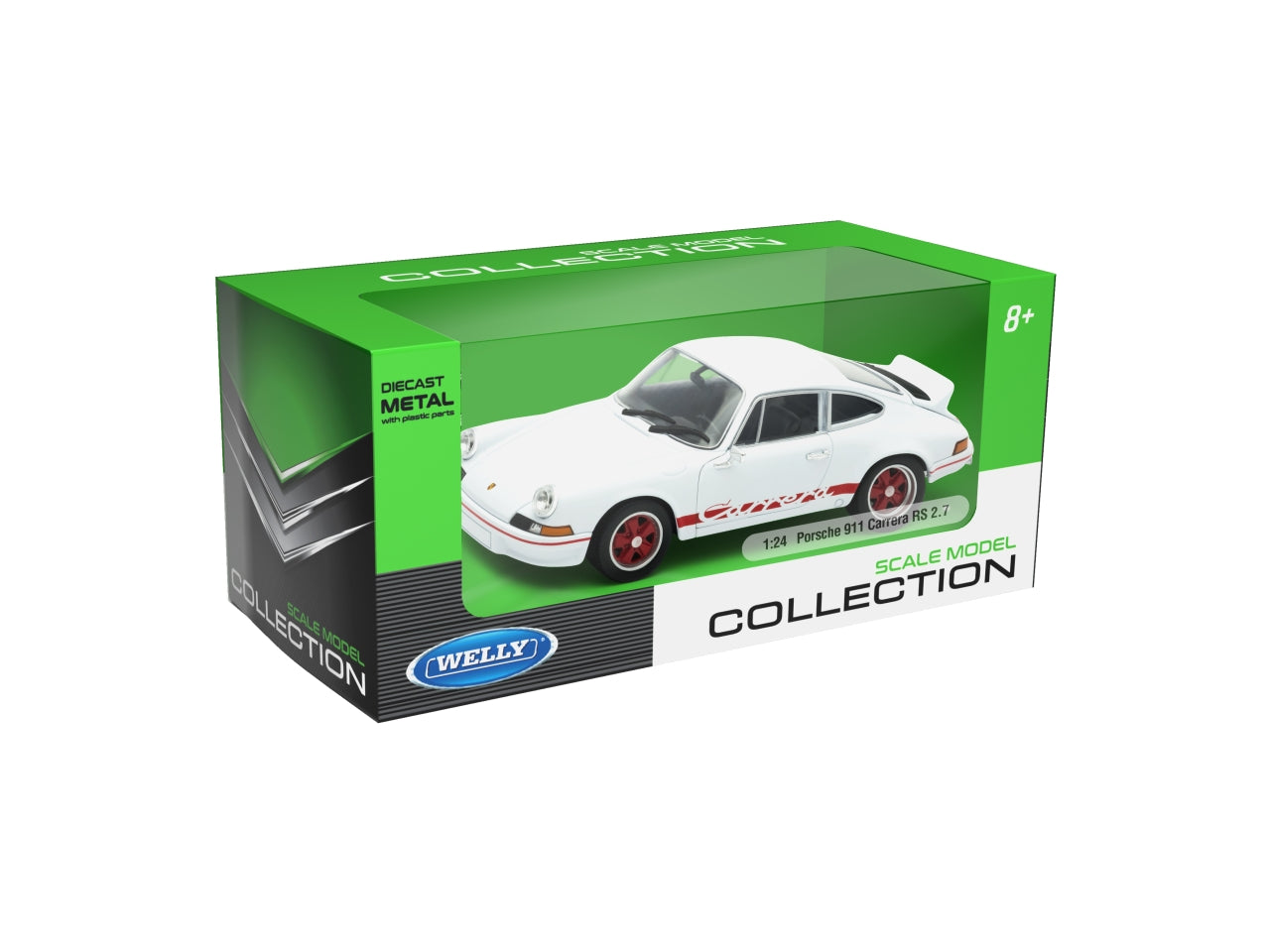 Auto  porsche 911 carrera rs 2.7 scala 1:24