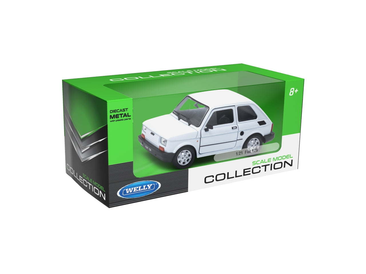 Auto fiat 126 scala 1:21