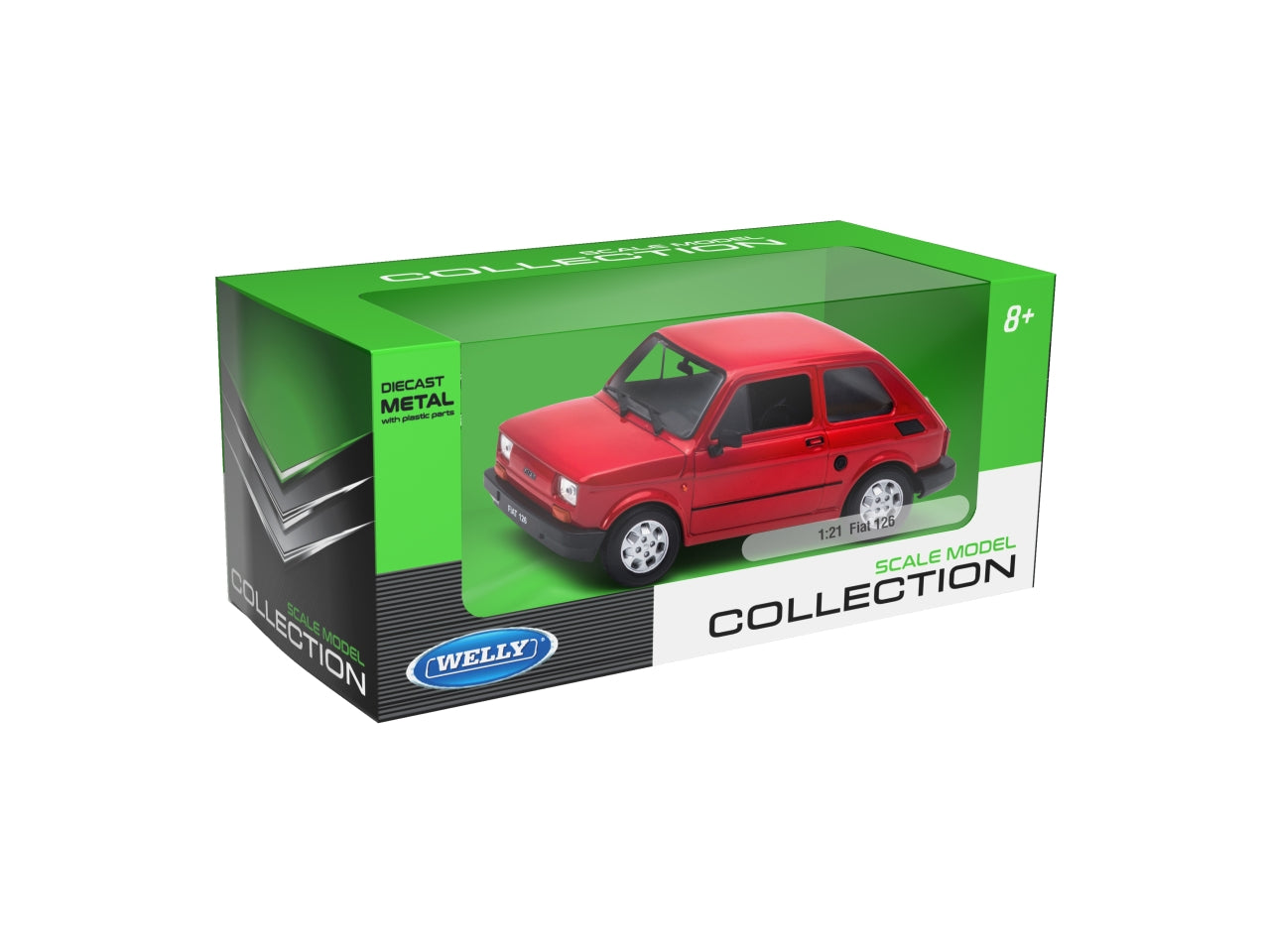 Auto fiat 126 scala 1:21