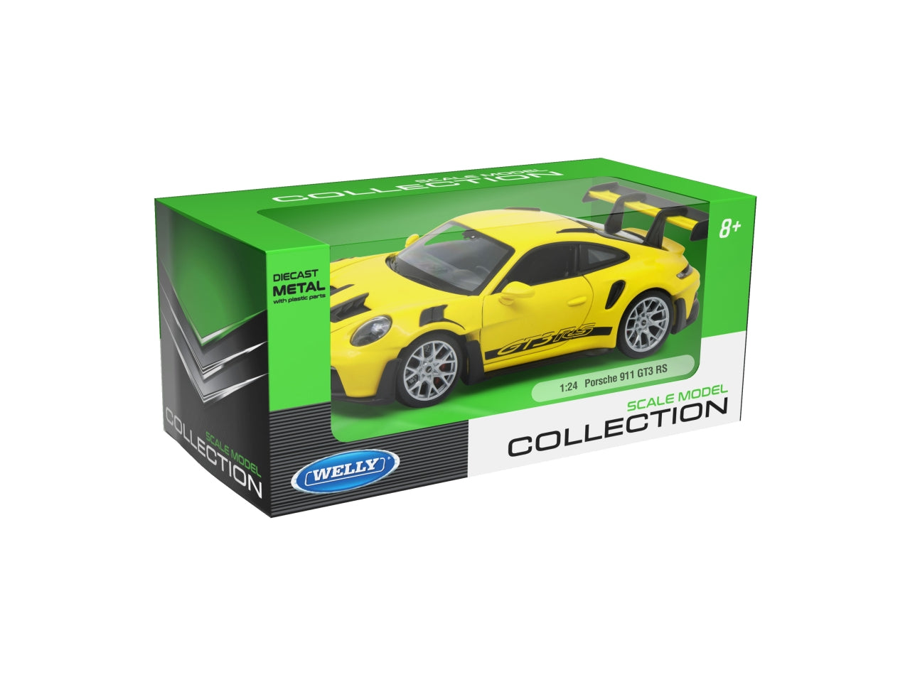 Auto porsche 911 gt3 rs (992) scala 1:24