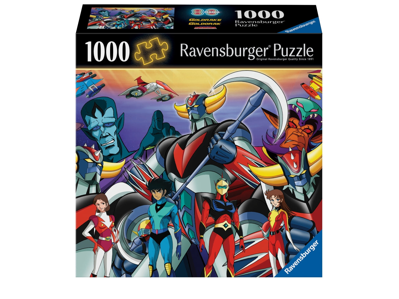 Puzzle Goldrake 80s mania: 1000 pc