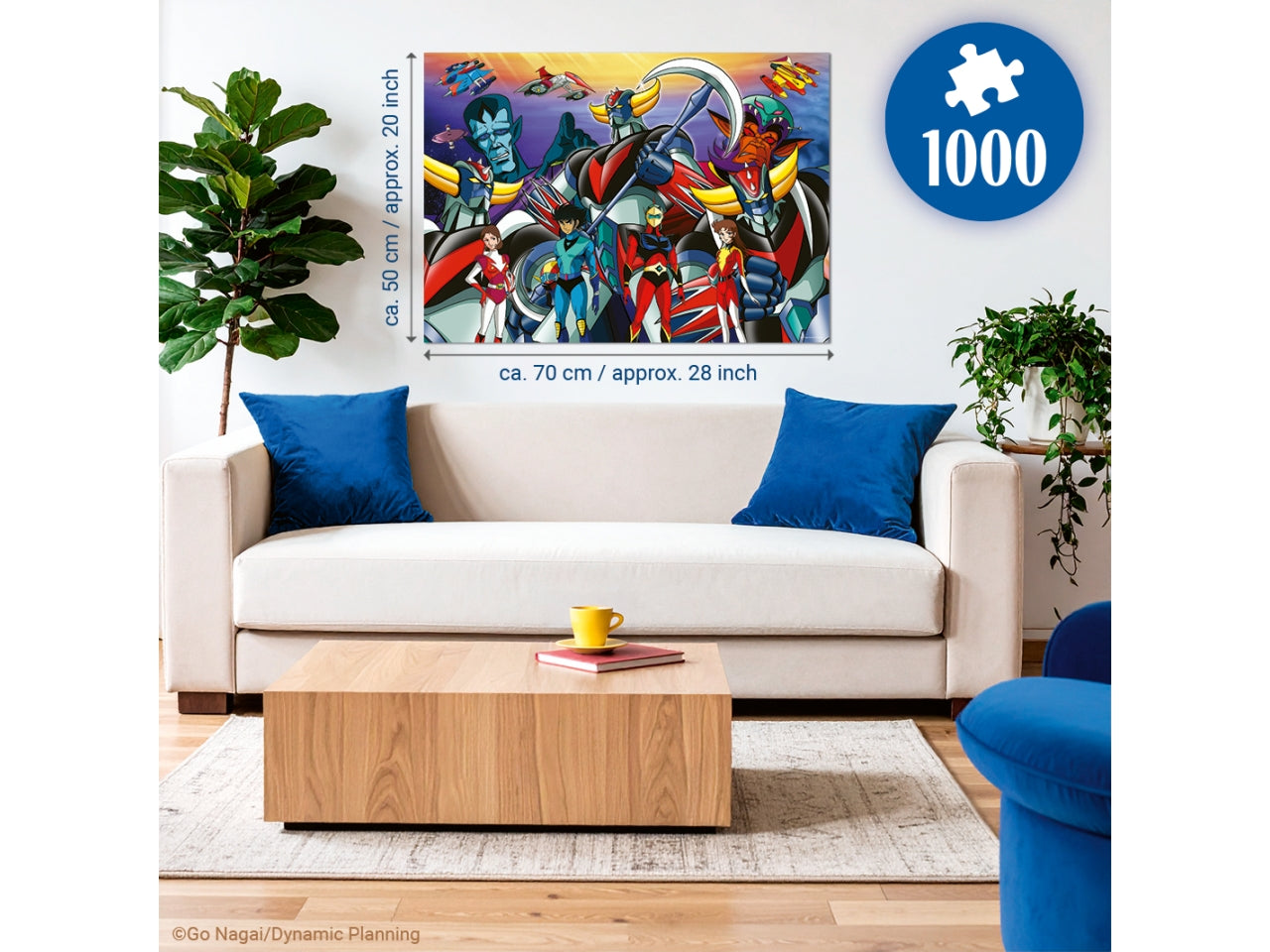 Puzzle Goldrake 80s mania: 1000 pc