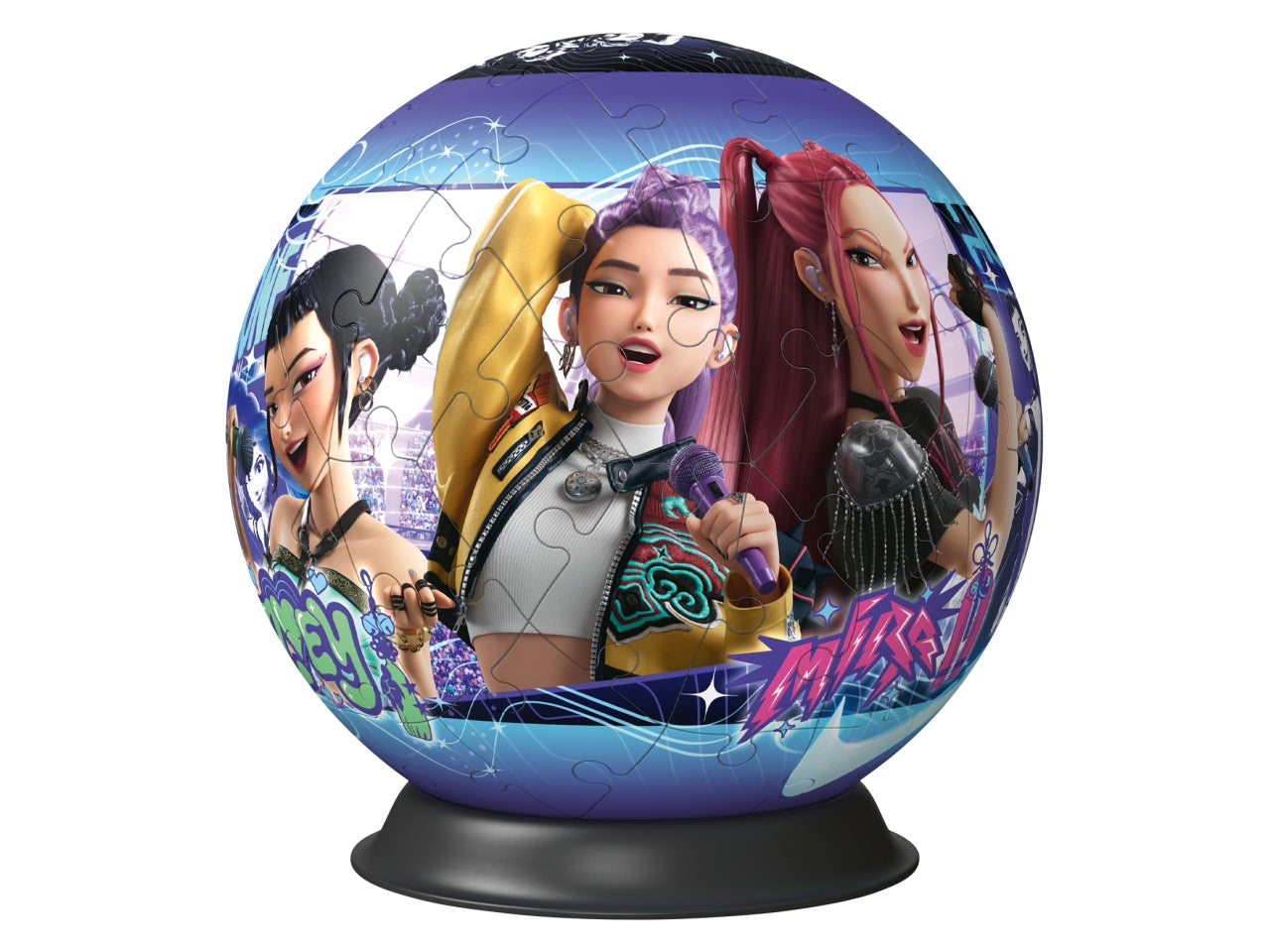 Puzzle ball 72 pezzi k-pop demon hunters