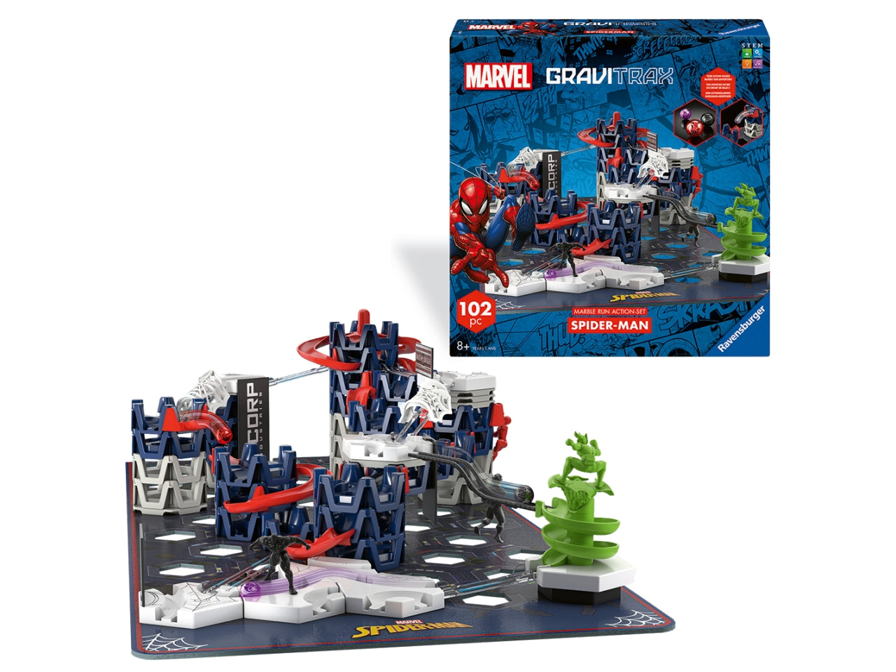 Gravitrax action set spiderman m