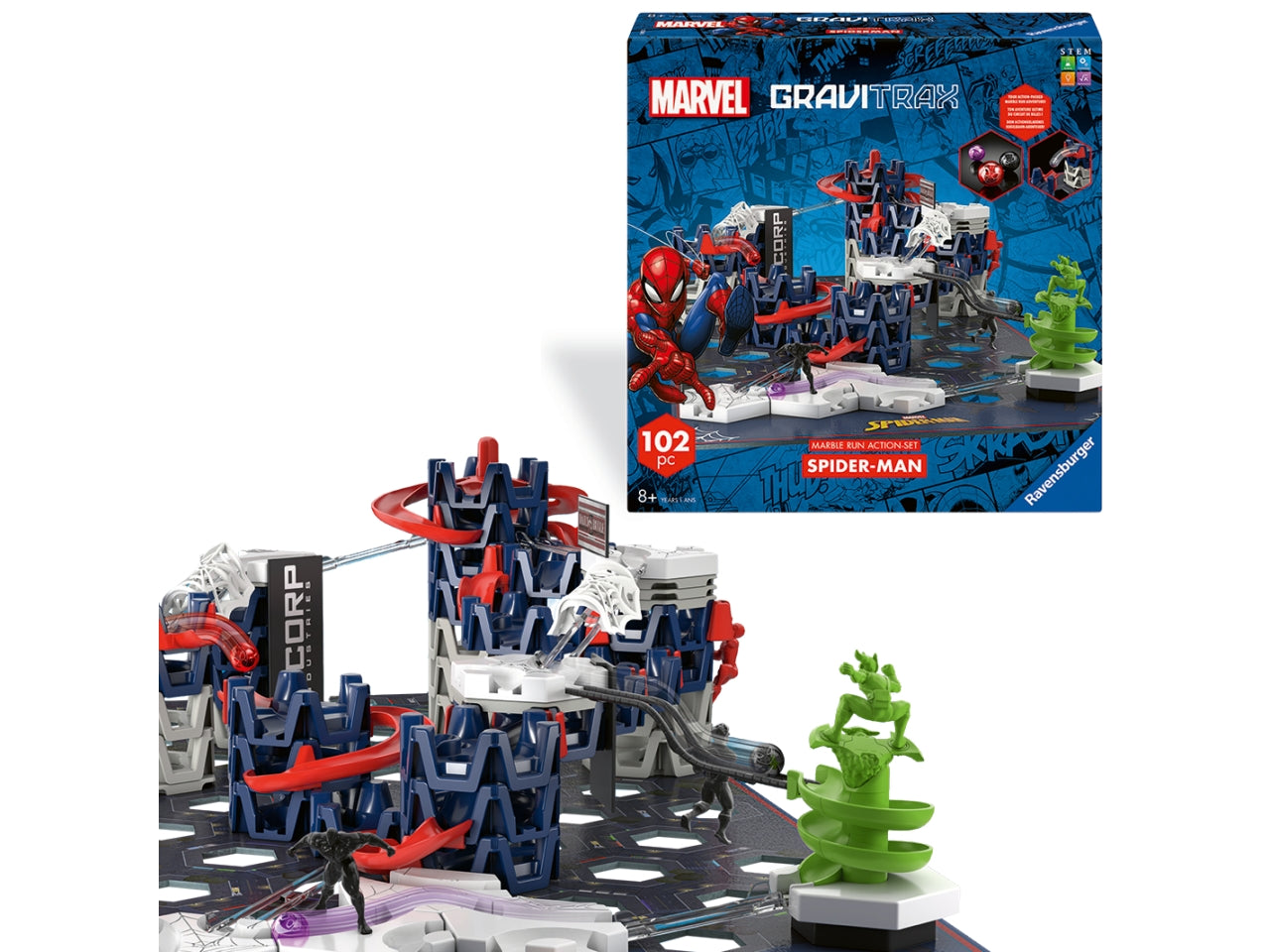 Gravitrax action set spiderman m