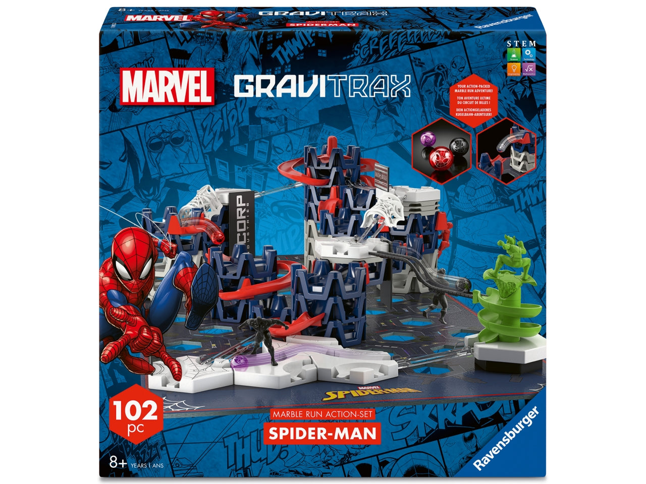 Gravitrax action set spiderman m