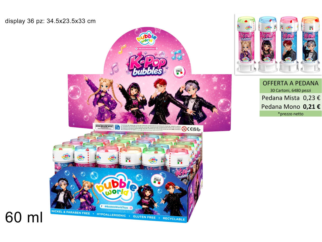 Bolle di sapone  kpop