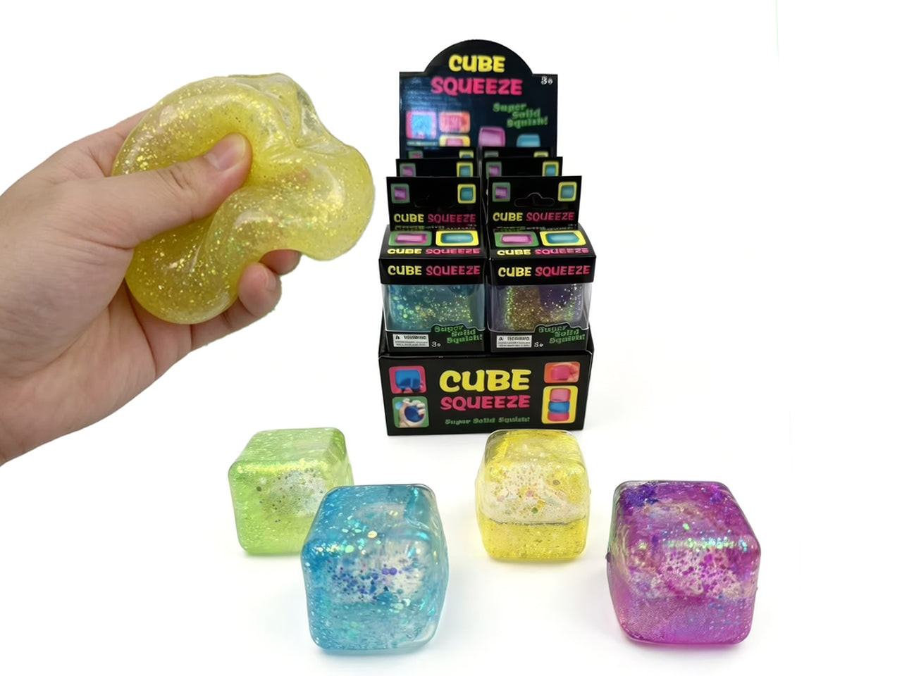 Teo's freetime -squishi cubi trasp cm5 box 12 disp