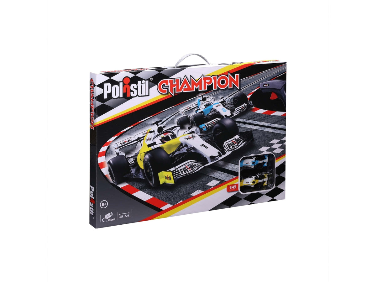 Auto Polistil slot car set