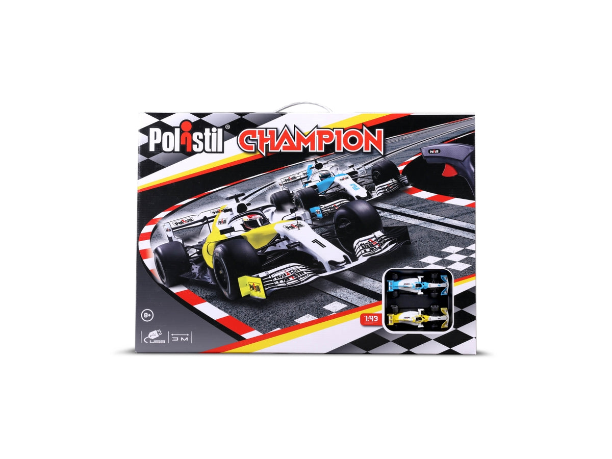 Auto Polistil slot car set