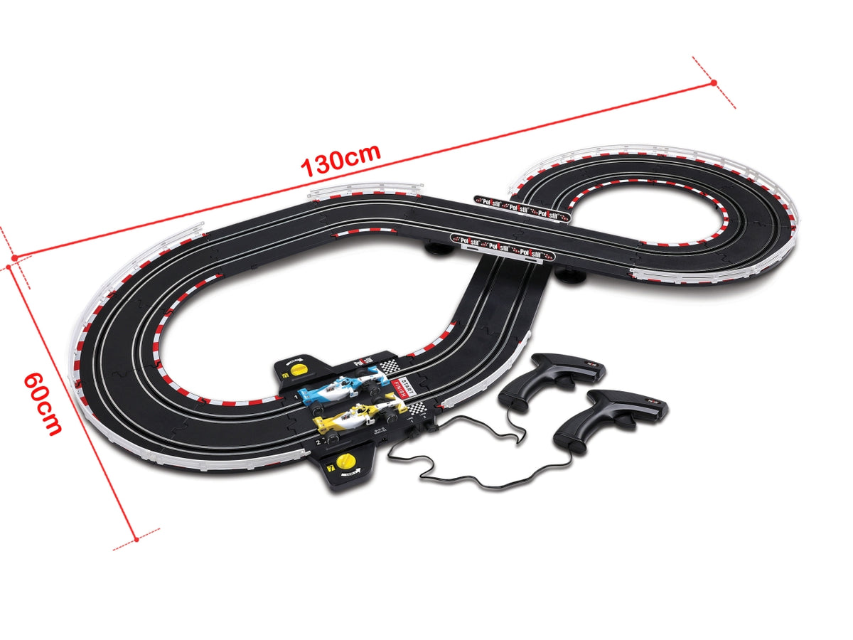 Auto Polistil slot car set