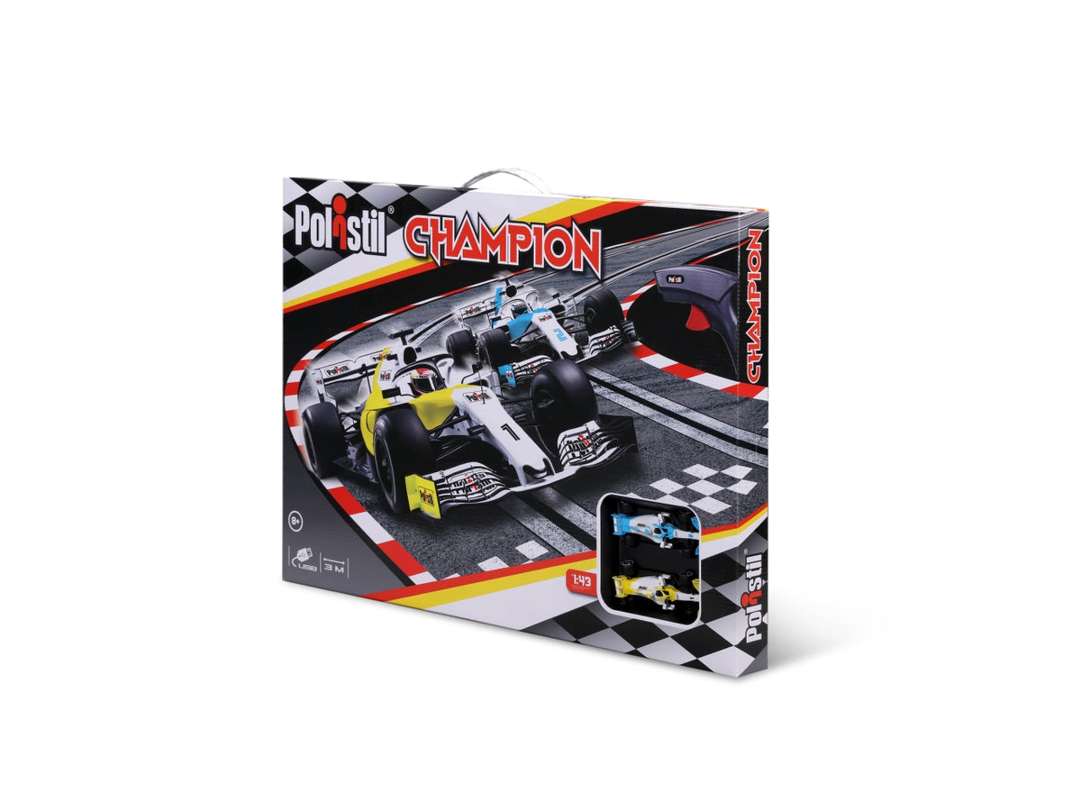 Auto Polistil slot car set