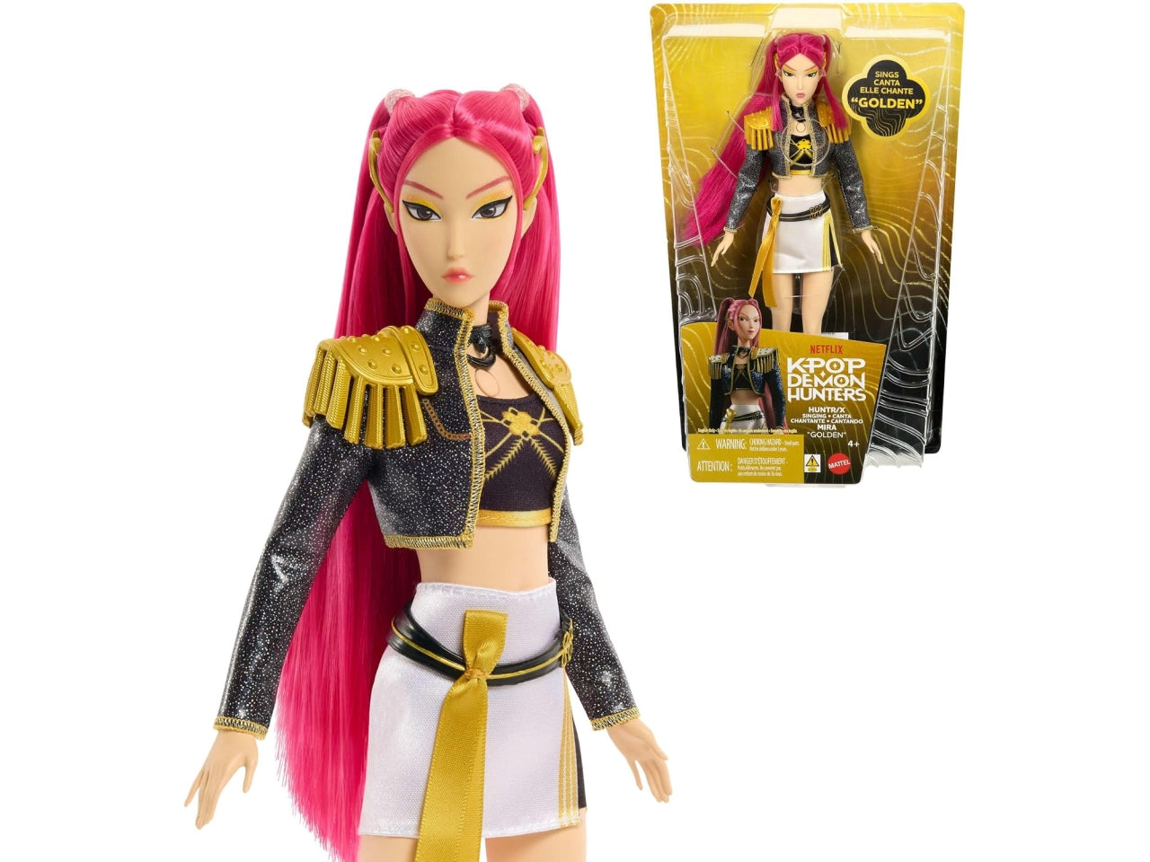 Kpop demon hunters fashion doll mira cantante 30cm Â£
