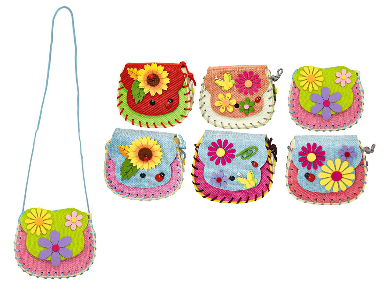 Borsa in stoffa in 6 assortimenti