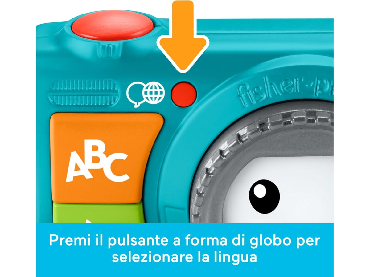 Fisher Price Fotocamera scatta e brilla