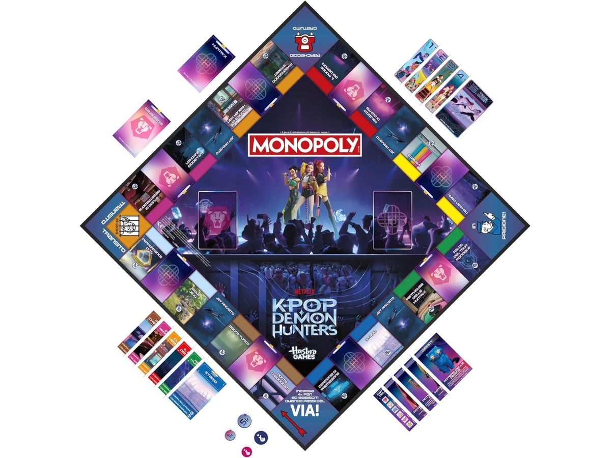 Monopoly Kpop Demon Hunters
