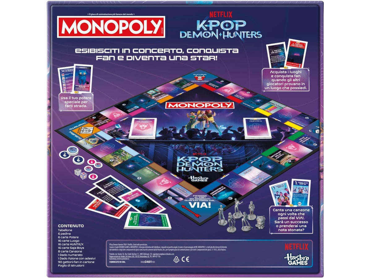 Monopoly Kpop Demon Hunters