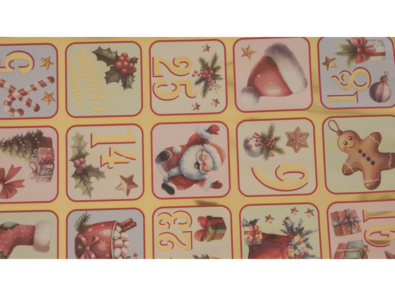 Buste Advent 35my 40x65cm, confezione da 50 buste in colori assortiti