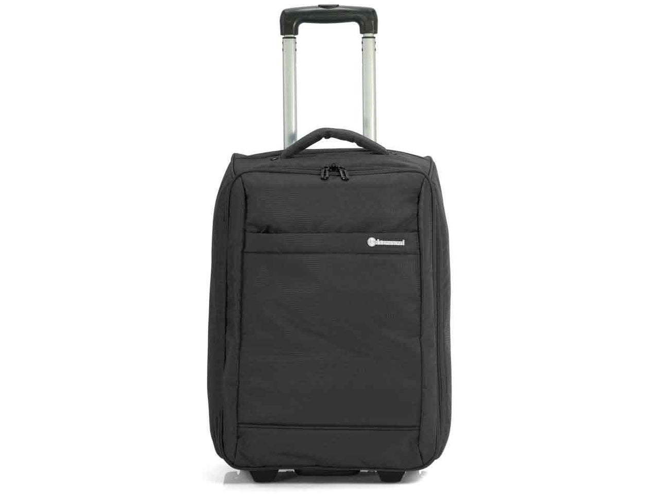 Trolley pieghevole con 2 ruote nero