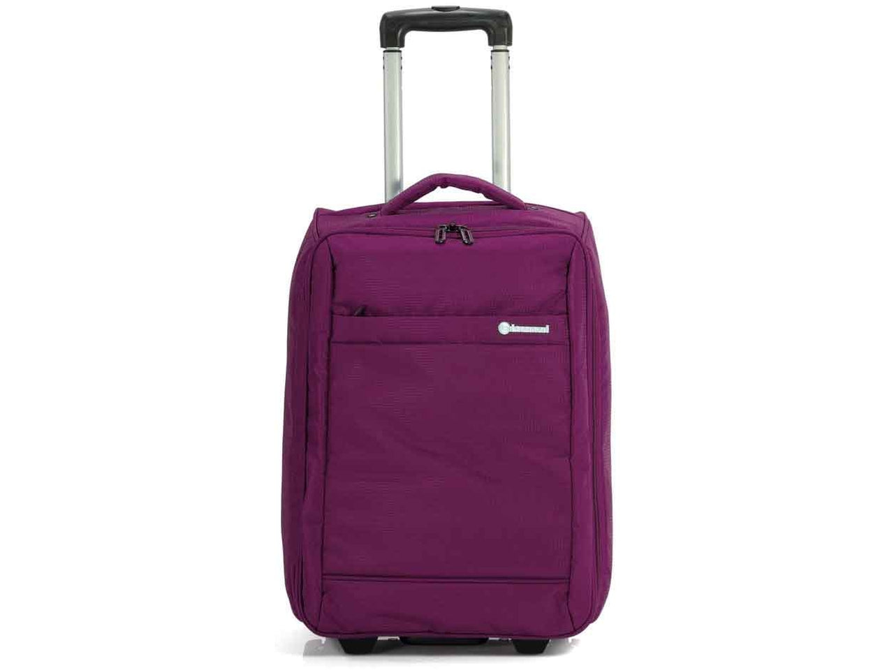 Trolley pieghevole con 2 ruote viola