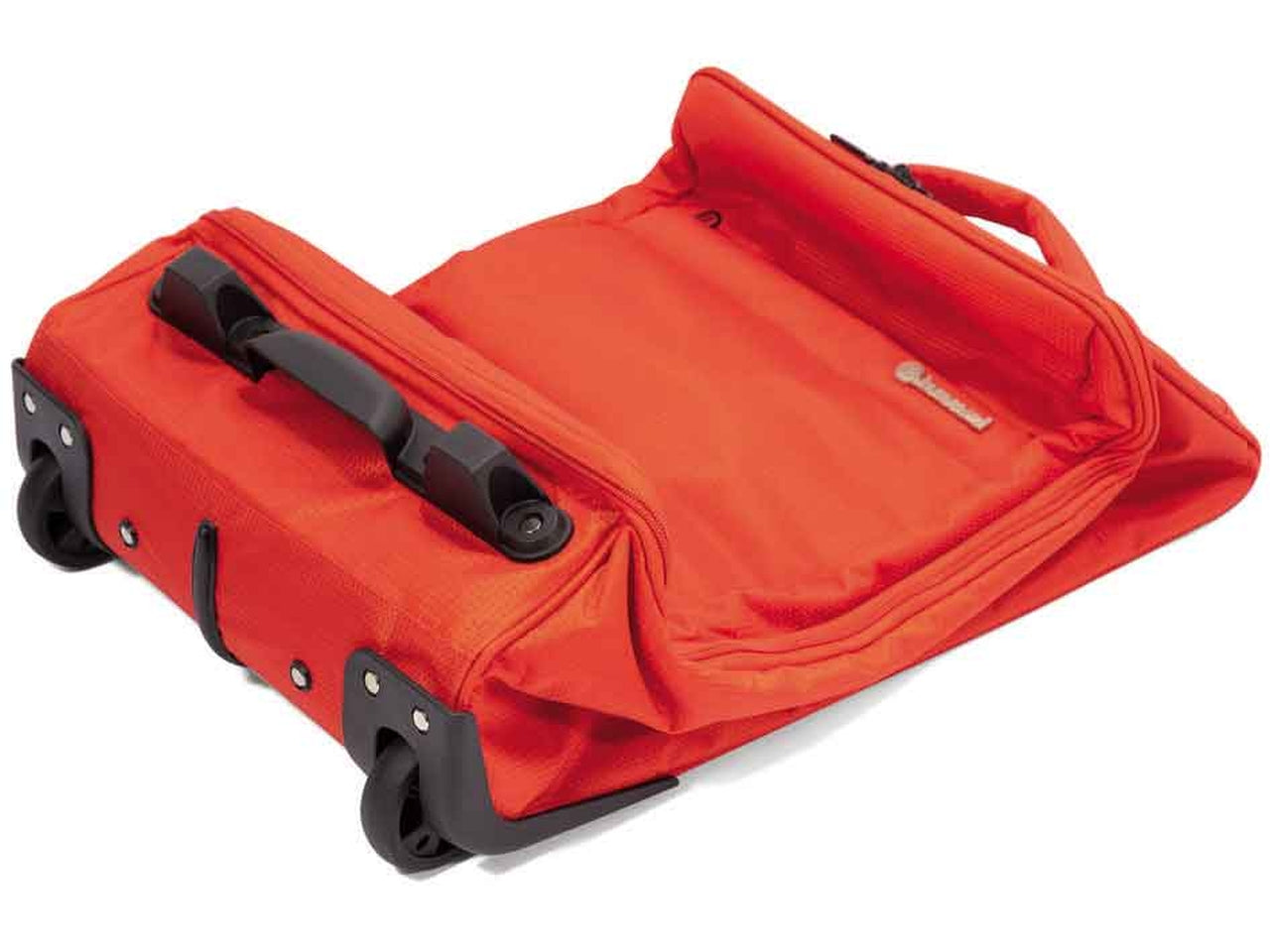 Trolley pieghevole con 2 ruote arancio